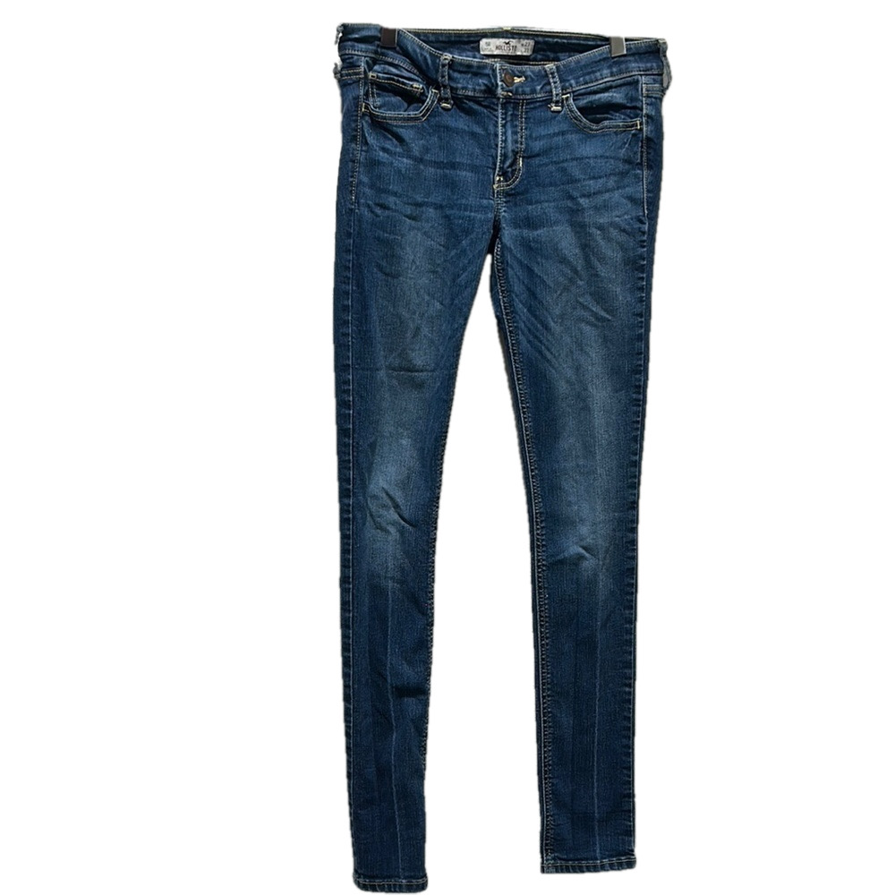 Hollister California blue jeans size 5R GUC